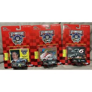 Nascar Mark Martin 6 Eagle One Black 1/64 Scale , Synpower, Vavoline Lot Of‎ 3